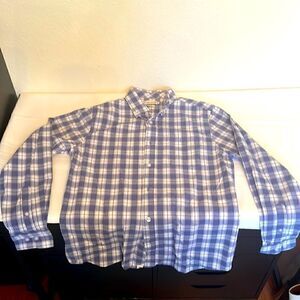 Southern Proper Men's Long Sleeve Button Up Shirt - Size Small